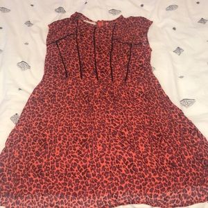 Rusty bright summer dress.